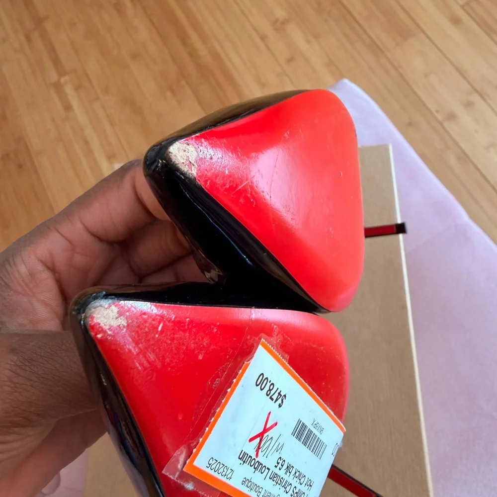 Christian Louboutin Hot Chick Patent 100 - Picture 6 of 8